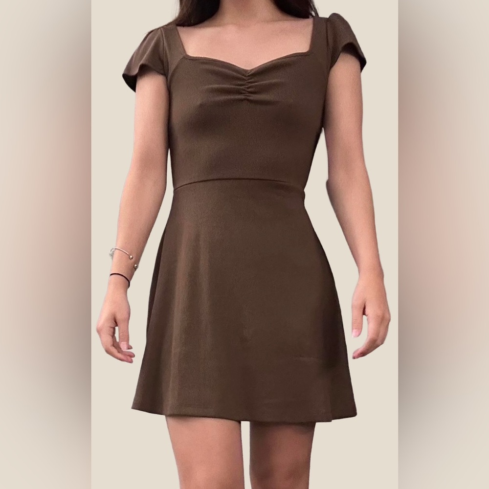 Wild Fable Brown Mini Dress